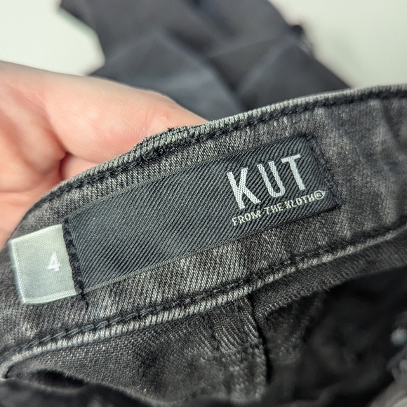 Kut From The Kloth Connie ankle Skinny Jeans Size 4 - Picture 2 of 10